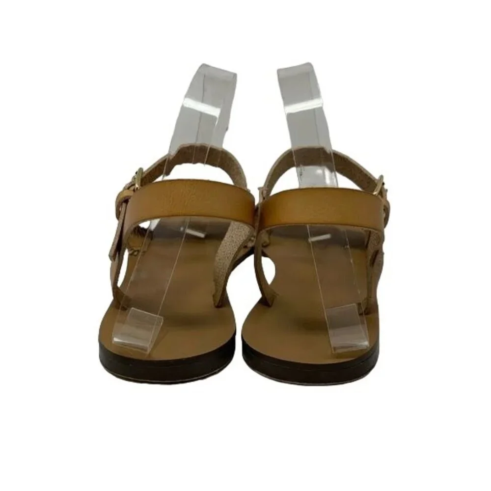 J. Crew Factory Raffia Ankle Strap Sandal Size 10 Boho Metallic Silver Tan Woven